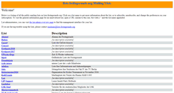 Desktop Screenshot of lists.freitagsrunde.org